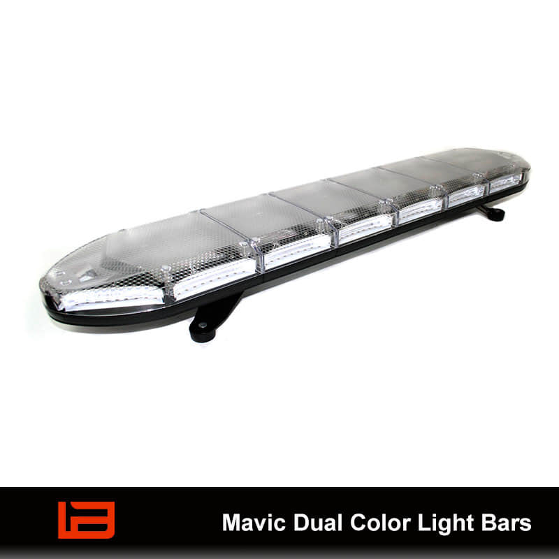 Mavic Full Size LED Light Bars, Takedown Lightbar UNIT SIGNAL